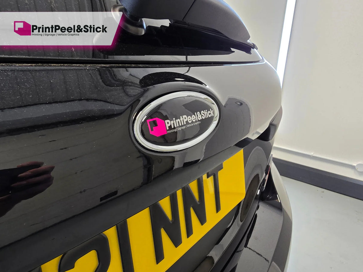 ’Oval’ Badge Overlays - Mk3 Focus (Pre-Facelift Only - NOT ST) Oval Badge Gel Overlays