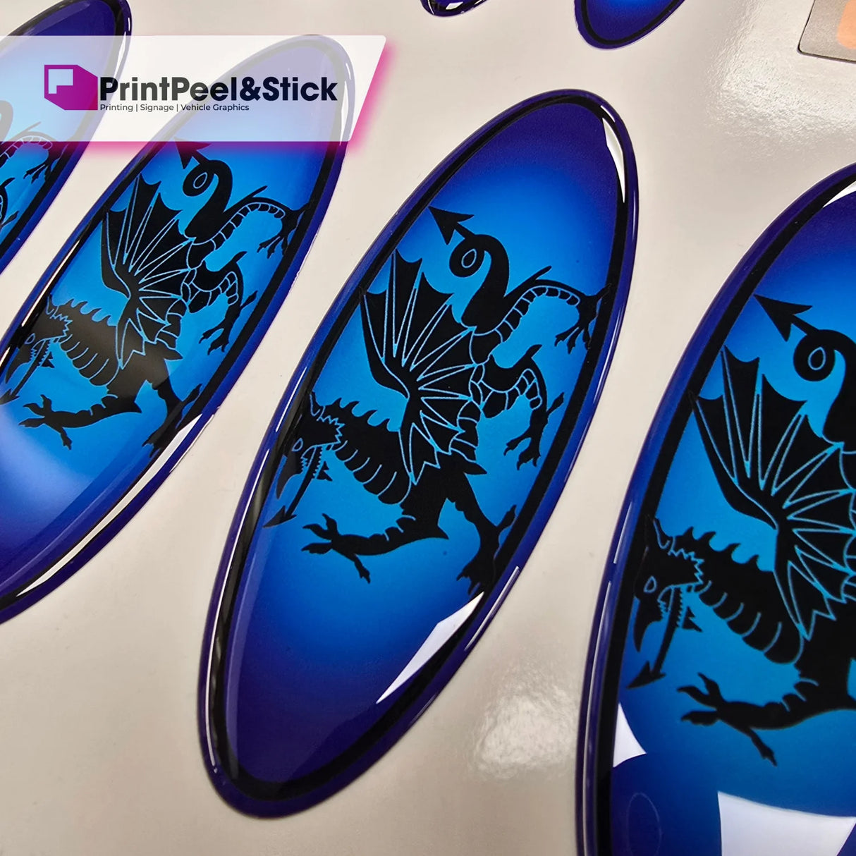 ’Oval’ Badge Overlays - Mk3 Focus (Pre-Facelift Only - NOT ST) Oval Badge Gel Overlays