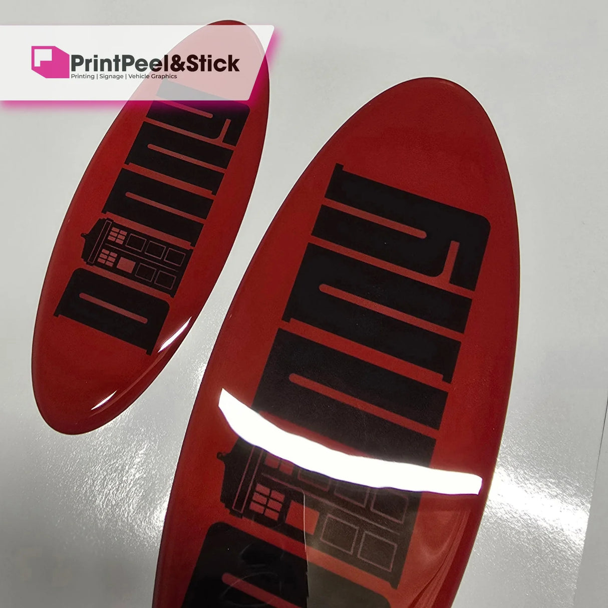 ’Oval’ Badge Overlays - Mk3 Focus (Pre-Facelift Only - NOT ST) Oval Badge Gel Overlays