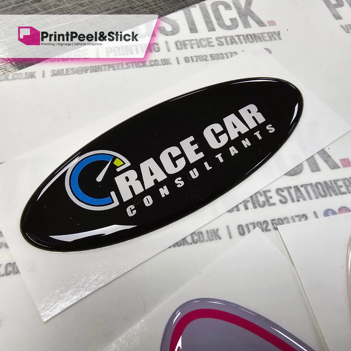 ’Oval’ Badge Overlays - Mk3 Focus (Pre-Facelift Only - NOT ST) Oval Badge Gel Overlays