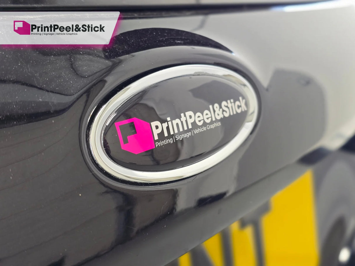 ’Oval’ Badge Overlays - Mk3 Focus (Pre-Facelift Only - NOT ST) Oval Badge Gel Overlays