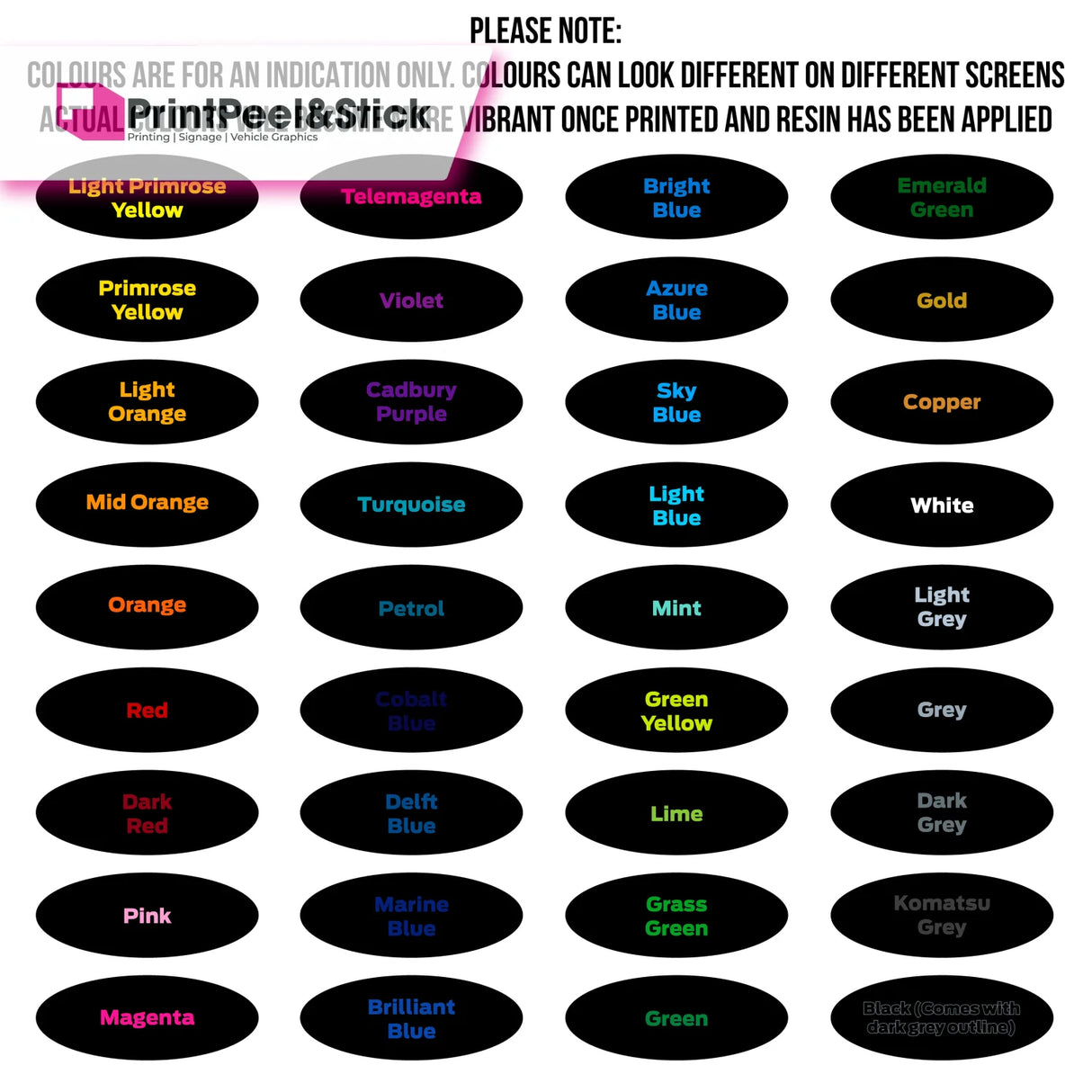 ’Oval’ Badge Overlays - Mk3 Focus (Pre-Facelift Only - NOT ST) Oval Badge Gel Overlays