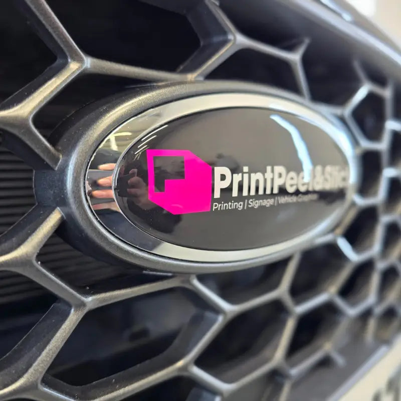 ’Oval’ Gel Badge Overlays - Mk1 Transit Connect (2002 - 2013) - Oval Badge Gel Overlays
