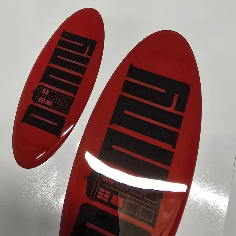 ’Oval’ Gel Badge Overlays - Mk1 Transit Connect (2002 - 2013) - Oval Badge Gel Overlays