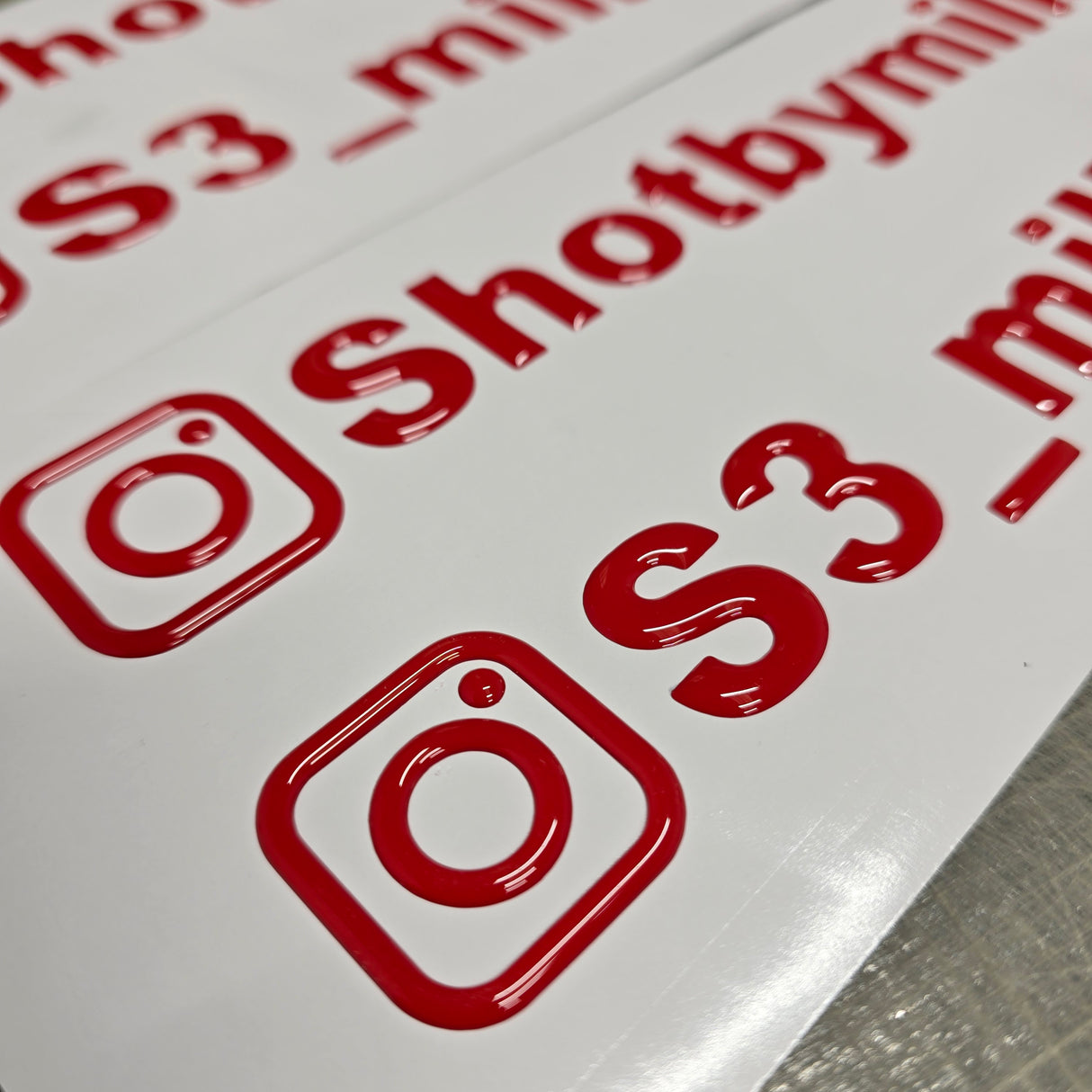 Instagram Gel Sticker