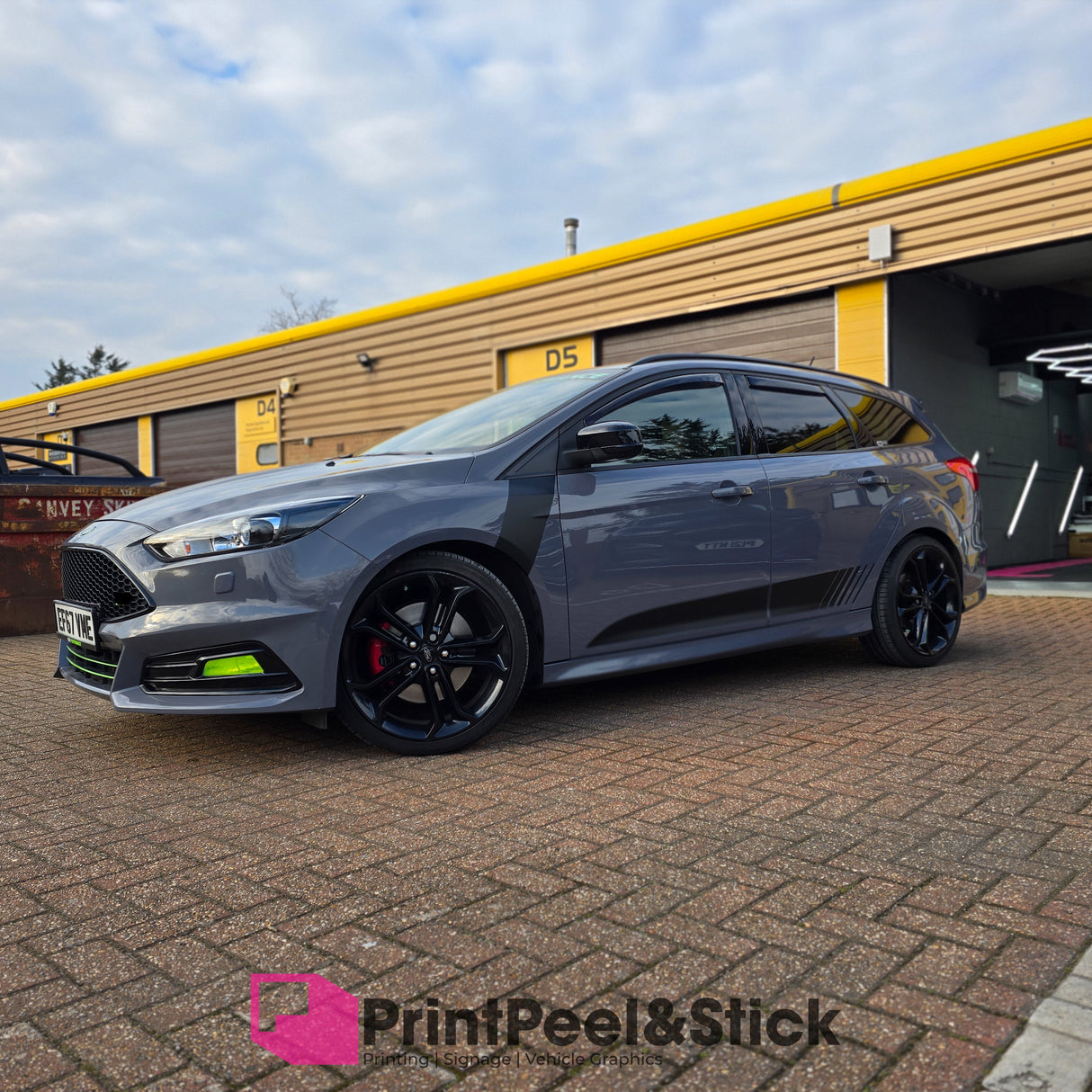Mk3 & 3.5 Focus Lower Side Stripe Decal Set - Side Stripes