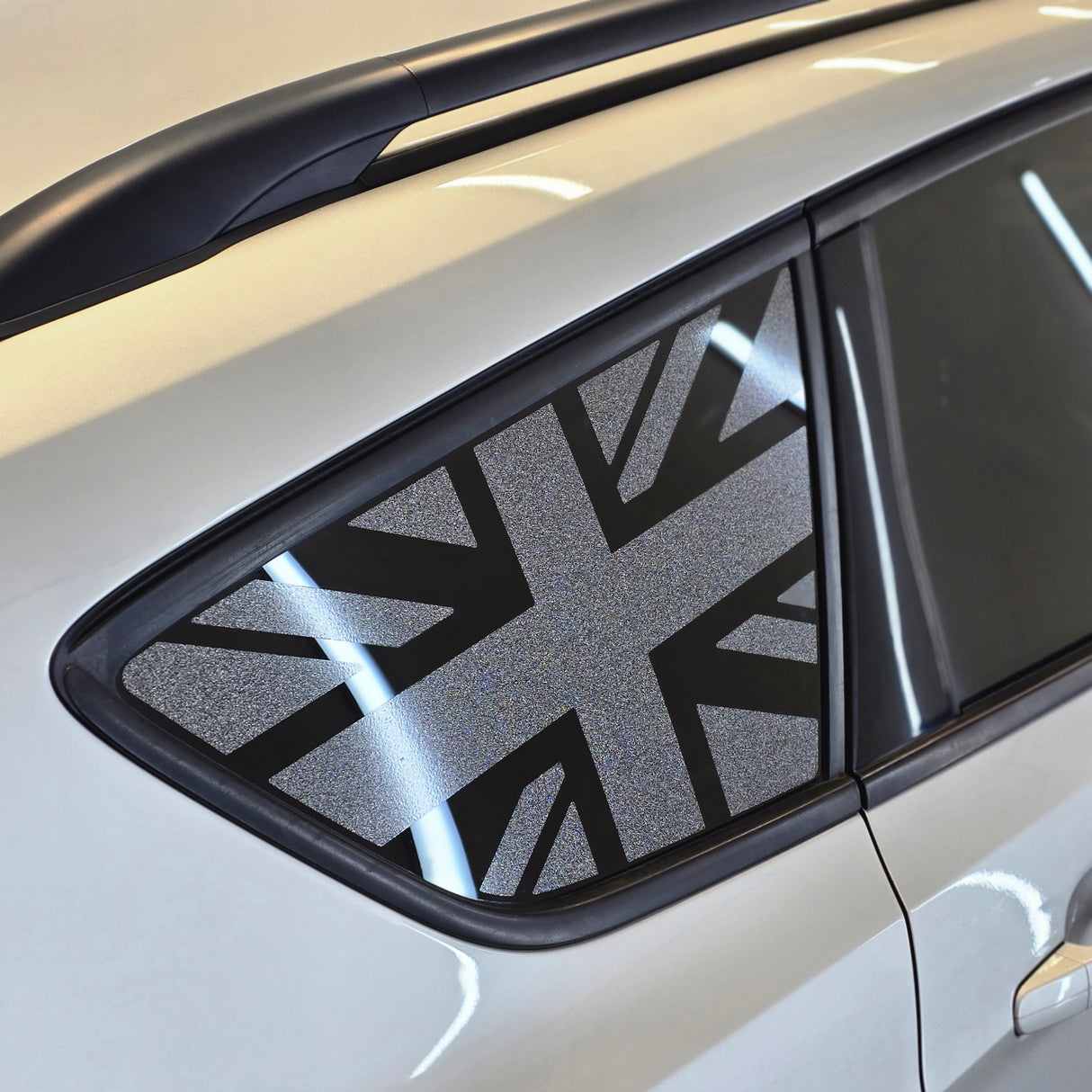 Mk2 & 2.5 Kuga Union Jack Rear Window Flag Decal Set (Pair)