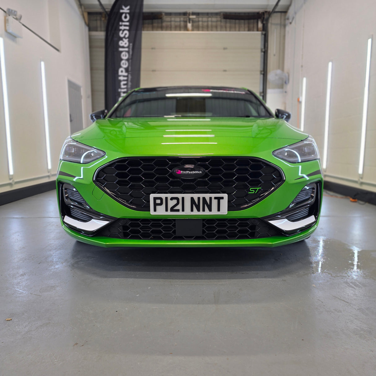 Mk4.5 Focus ST Inner Front Quarter Vinyl Decal Set (Facelift Only)