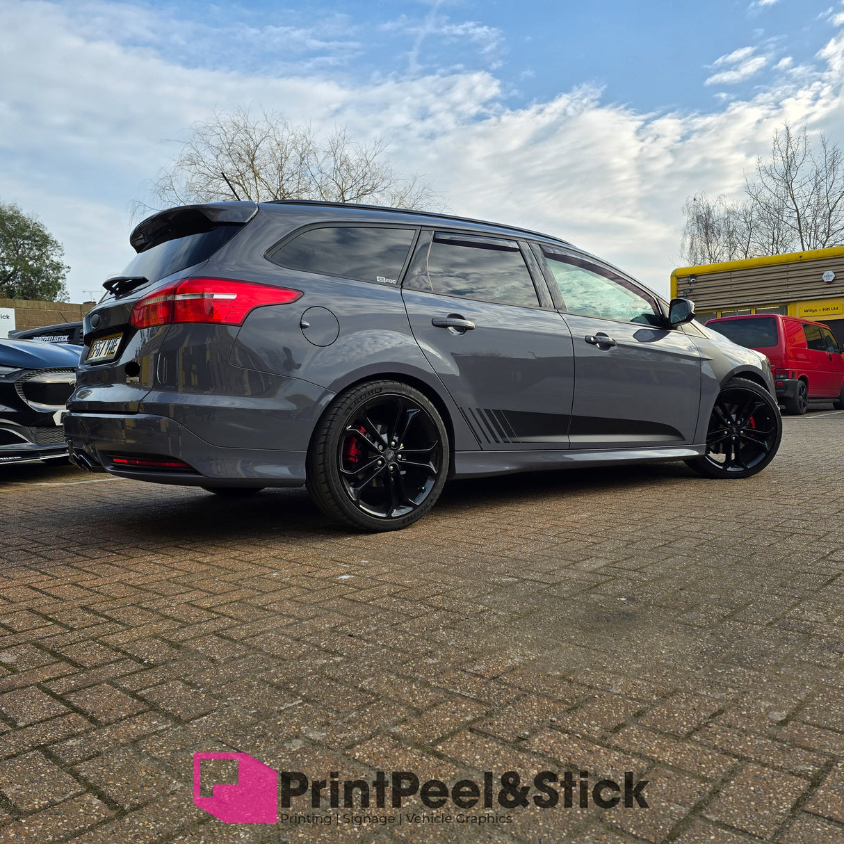 Mk3 & 3.5 Focus Lower Side Stripe Decal Set - Side Stripes