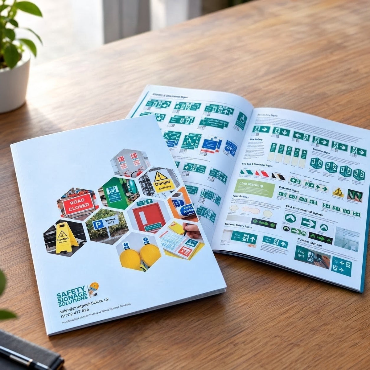 Safety Signage brochure
