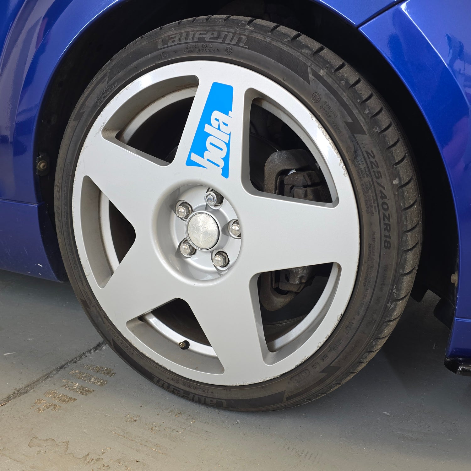 BOLA B10 Wheel Spoke Sticker Set