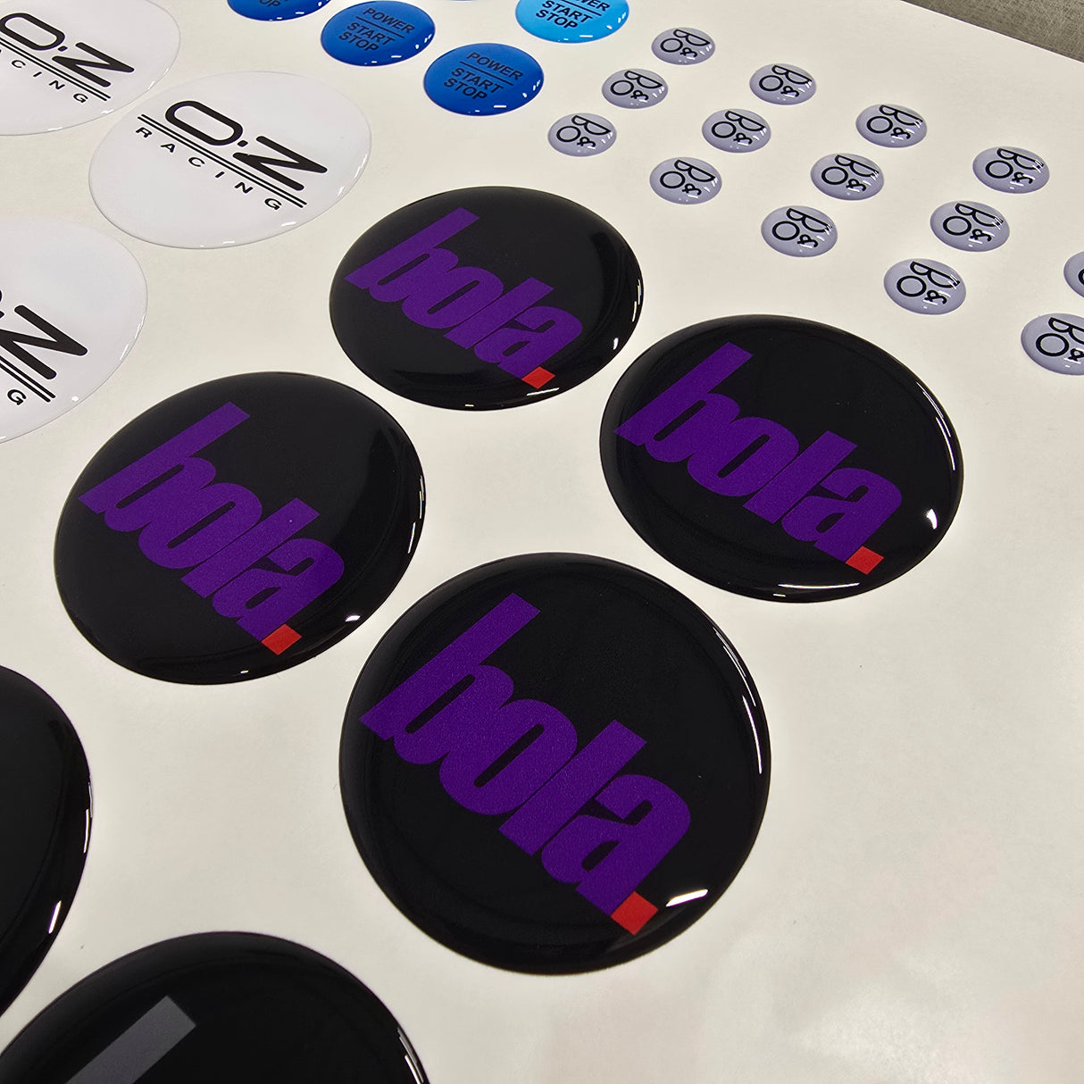 Wheel Centre Cap Gels (Set of 4) - Bola