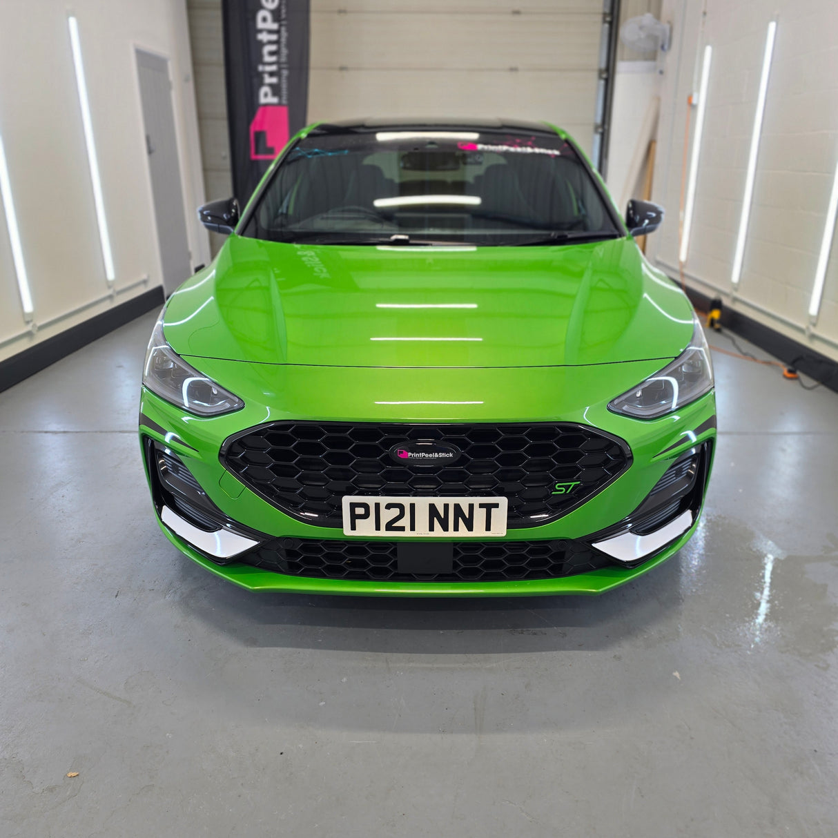 Mk4.5 Focus ST Inner Front Quarter Vinyl Decal Set (Facelift Only)