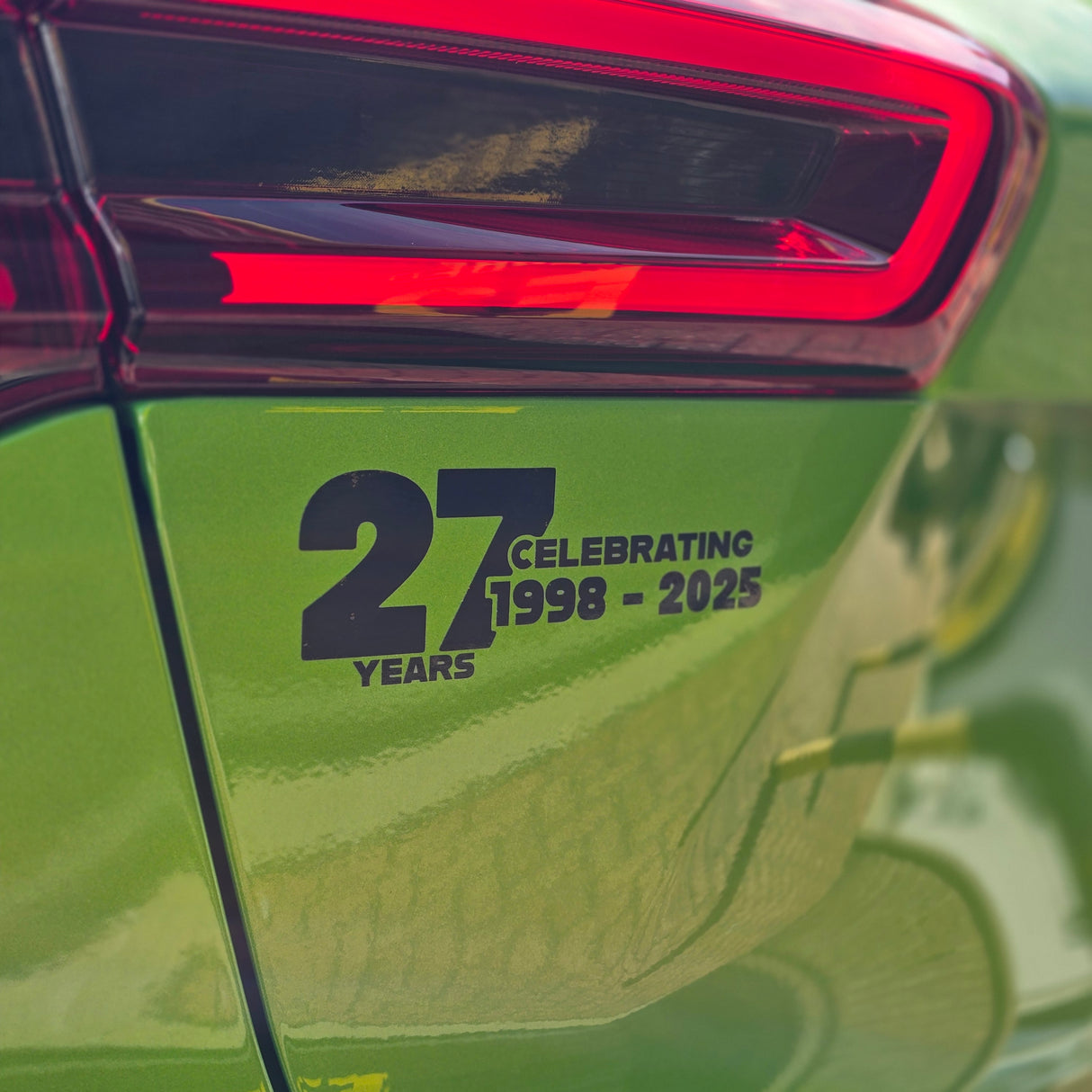 Focus Heritage Decal Sticker (1998-2025) - V2