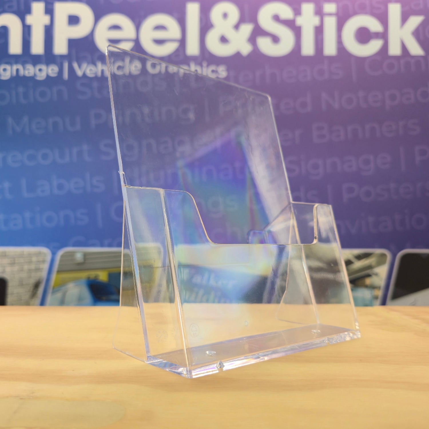 A5 Acrylic Desktop Flyer Holder
