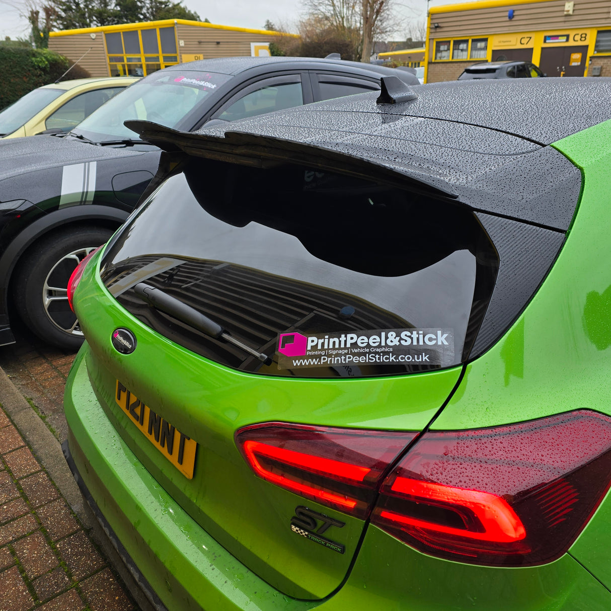 PrintPeel&Stick Clear Printed Stickers