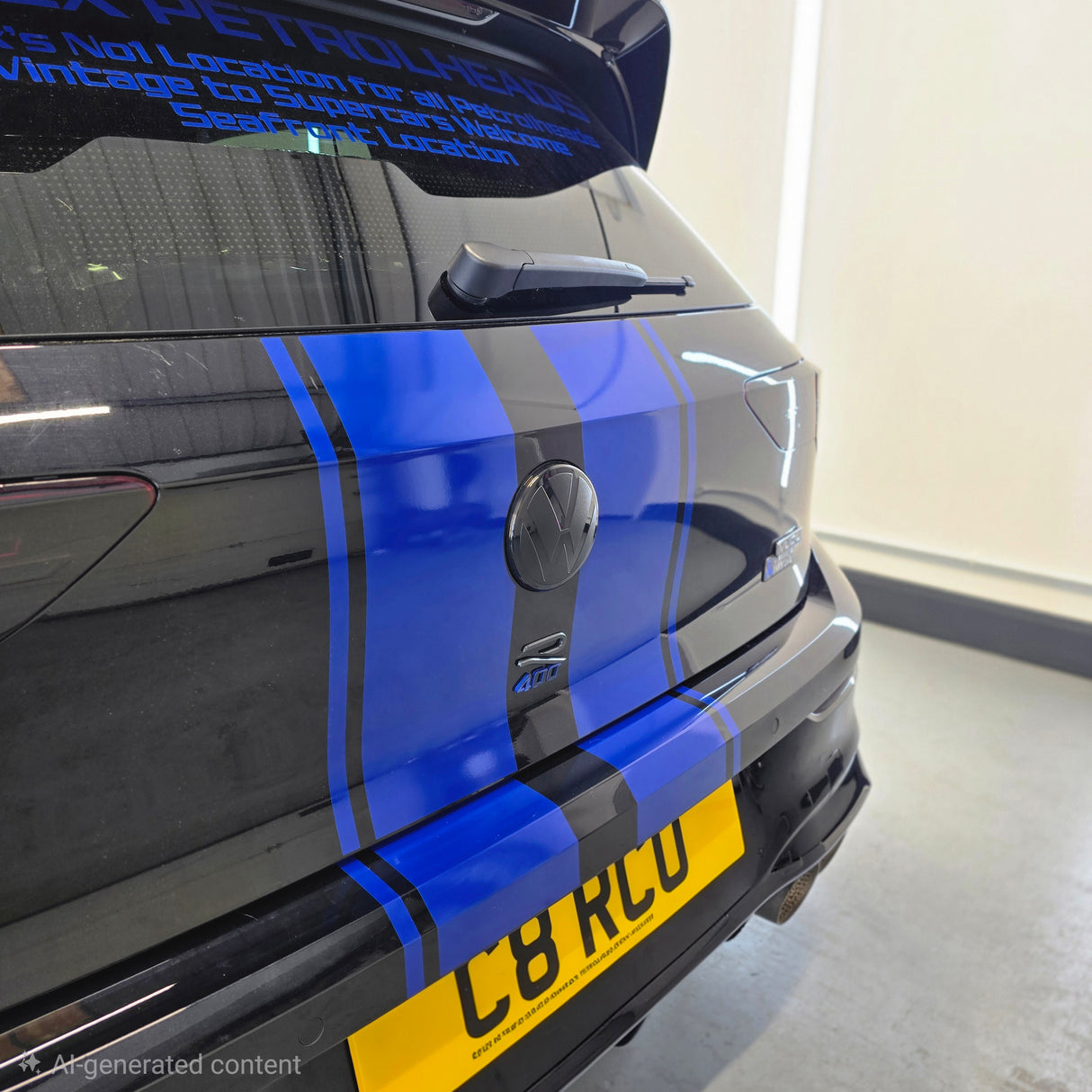 Golf mk8 (Pre facelift) "Up and Over" Stripes