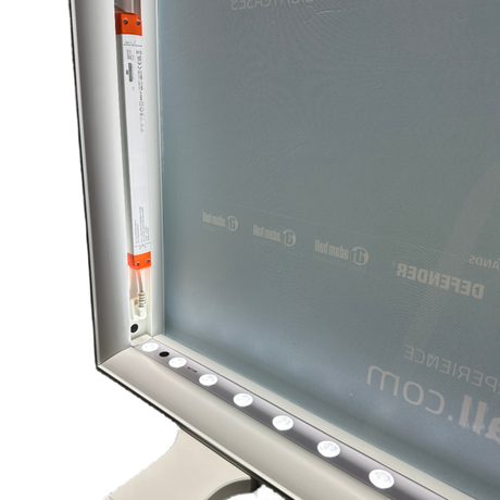 GLOPIX LED LIGHTBOX - 2000MM (H) X 1000MM (W) X 120MM (D)