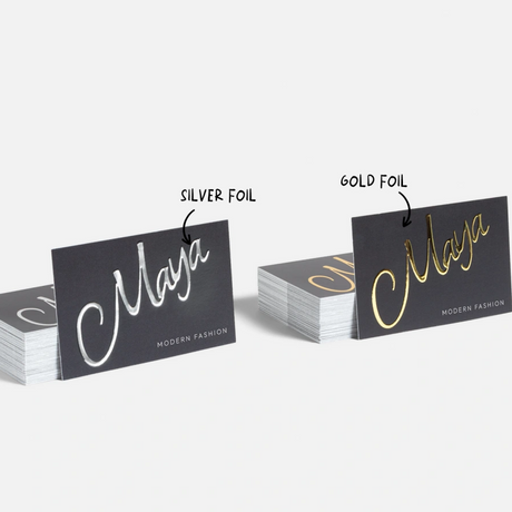 Gold Foil Business Cards