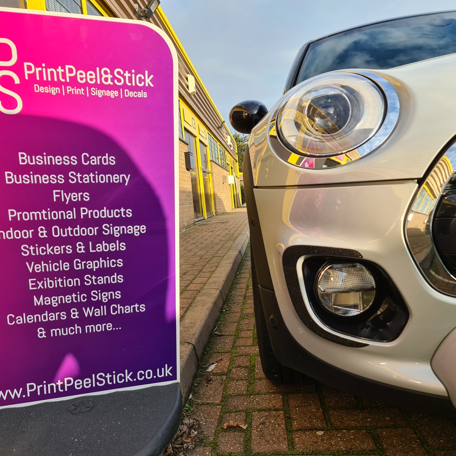 Mini F55, F56, F57 Aero Style Decals