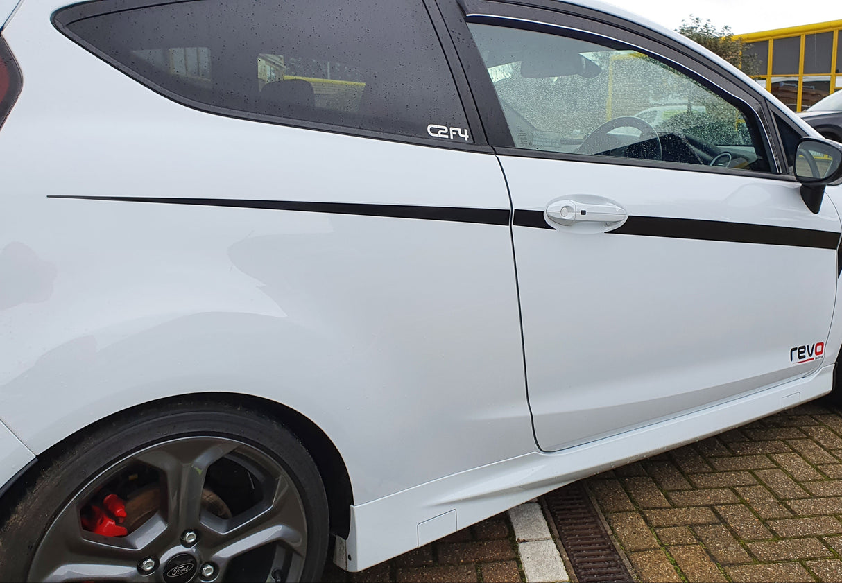 Mk7 & 7.5 Fiesta Upper Side Stripe Decal Set