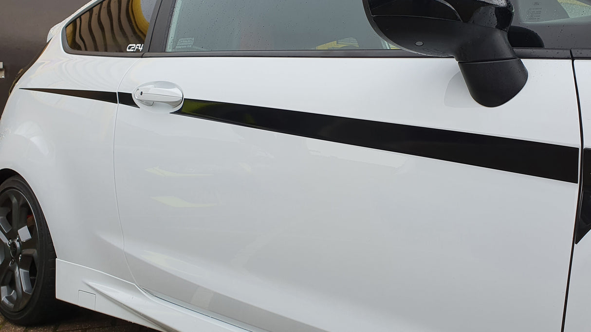 Mk7 & 7.5 Fiesta Upper Side Stripe Decal Set