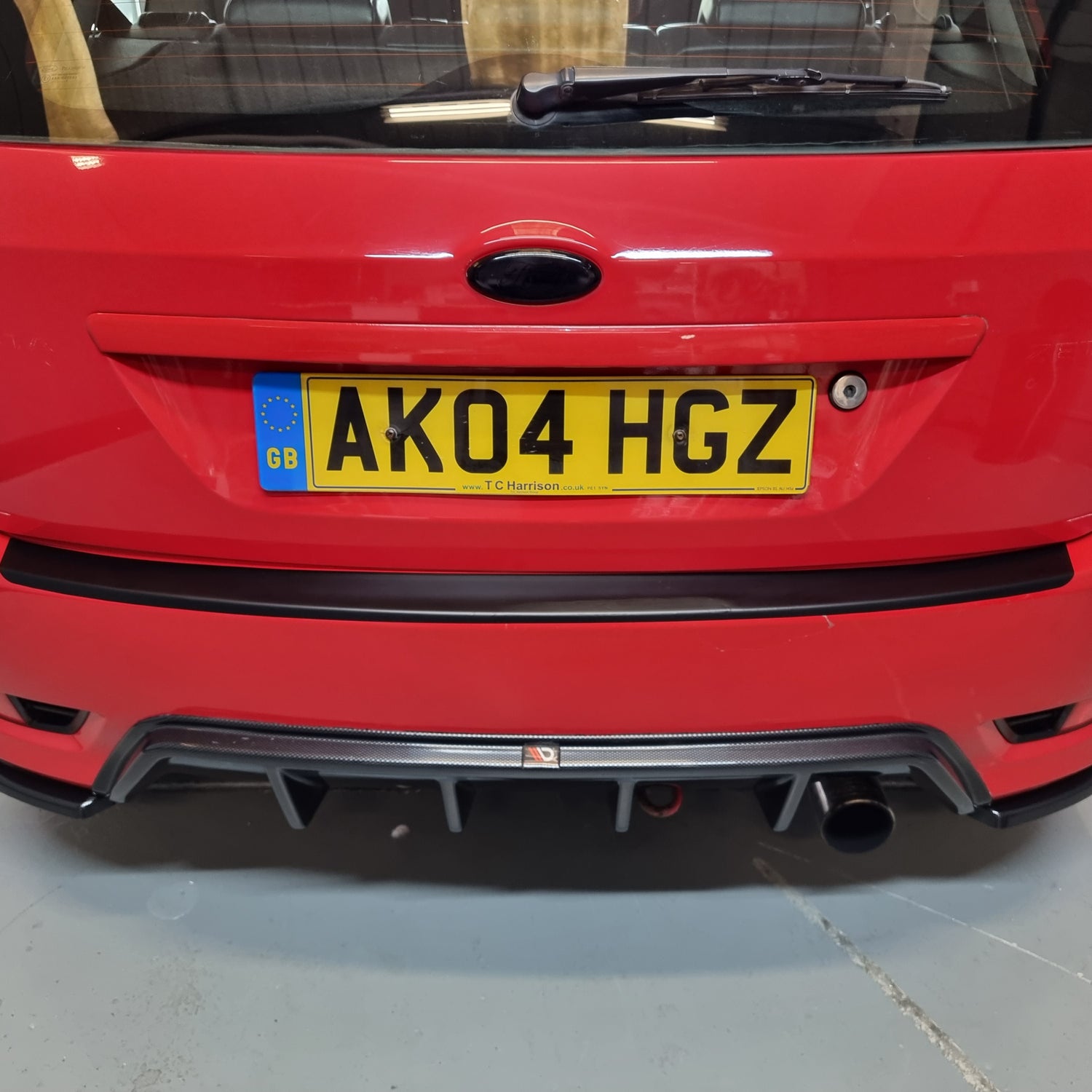 Mk6 Fiesta Rear Bumper / Boot protection strip