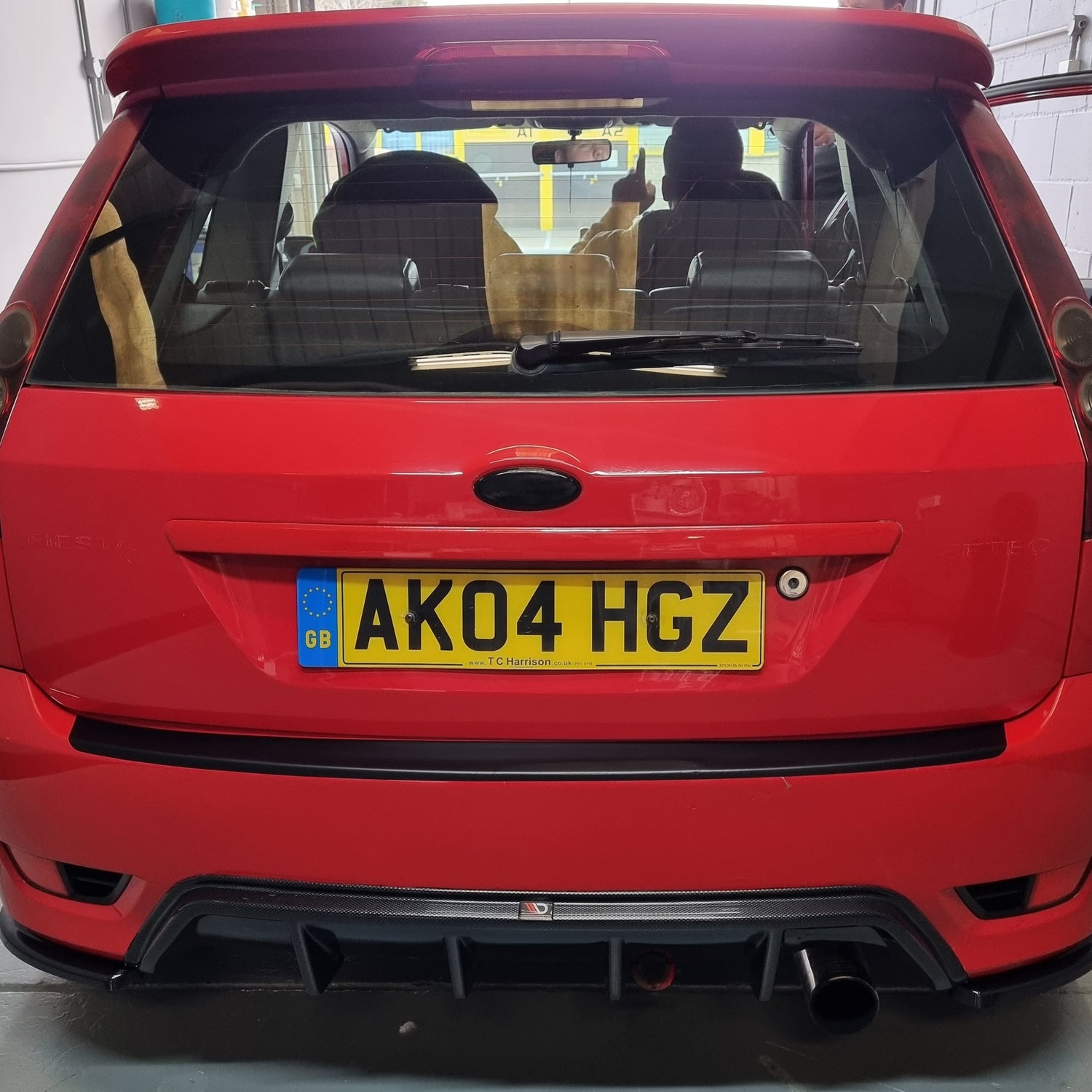 Mk6 Fiesta Rear Bumper / Boot protection strip