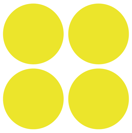 Wheel Centre Cap Gels (Set of 4) - Blank