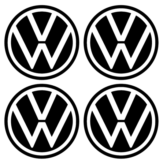 Wheel Centre Cap Gels (Set of 4) - VW Branded