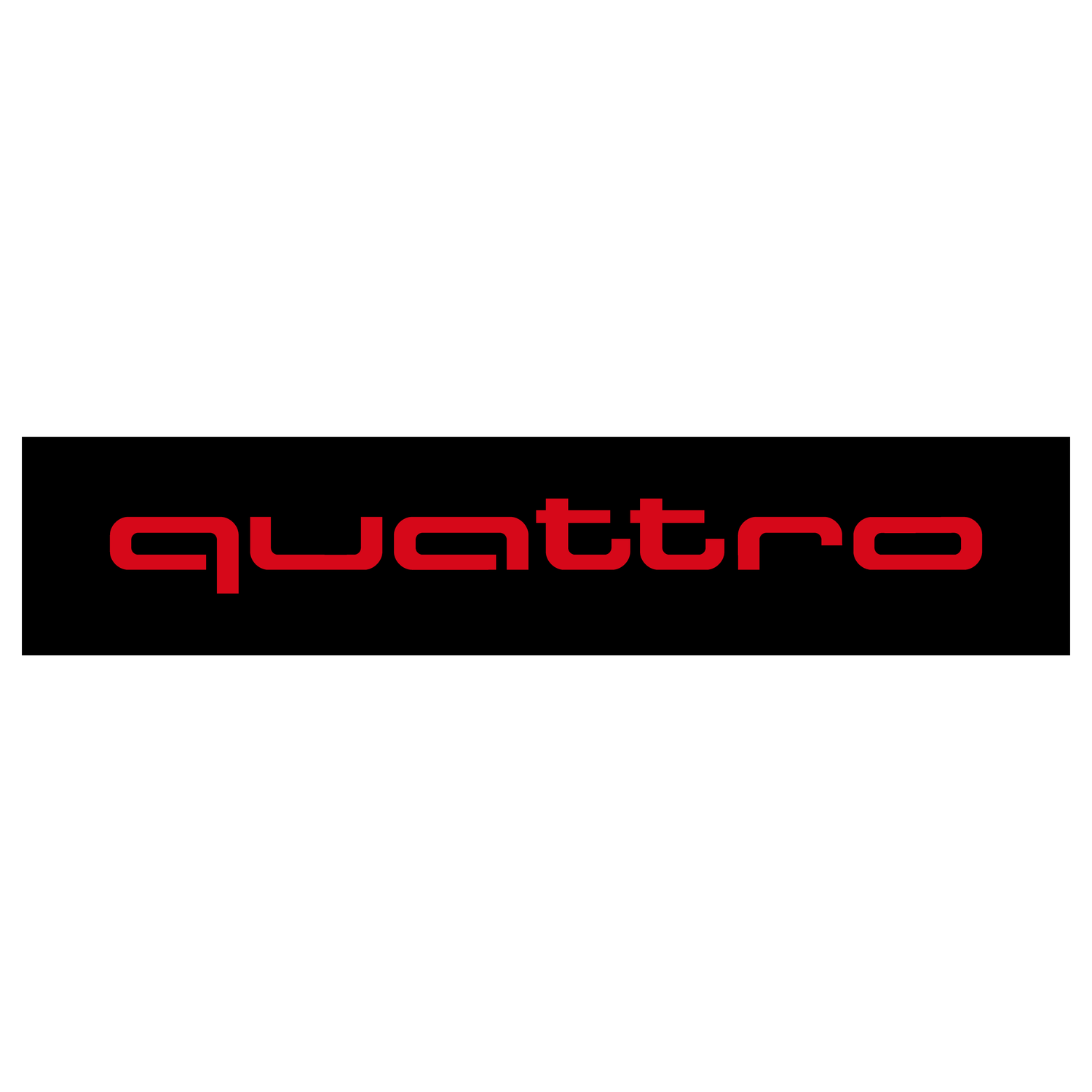 Quattro Sun Strip Text
