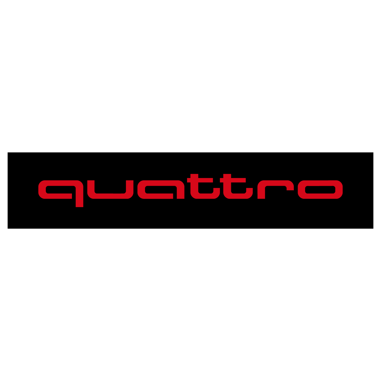 Quattro Sun Strip Text