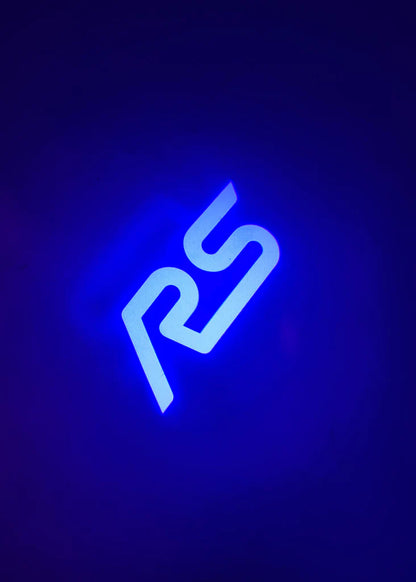 “RS” Emblem Replacement Puddle Unit - MK2 and MK3 Focus RS
