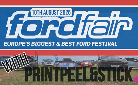 PrintPeel&Stick Club Stand at Ford Fair 2025
