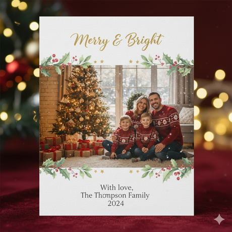 Personalised Christmas Cards