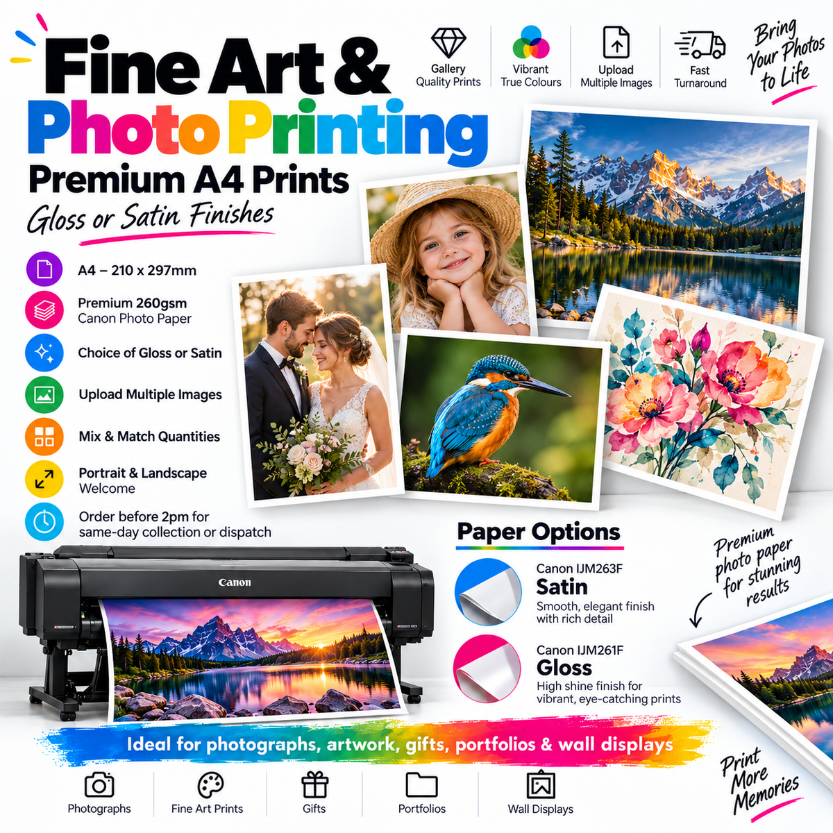 Photograph & Fine Art Printing