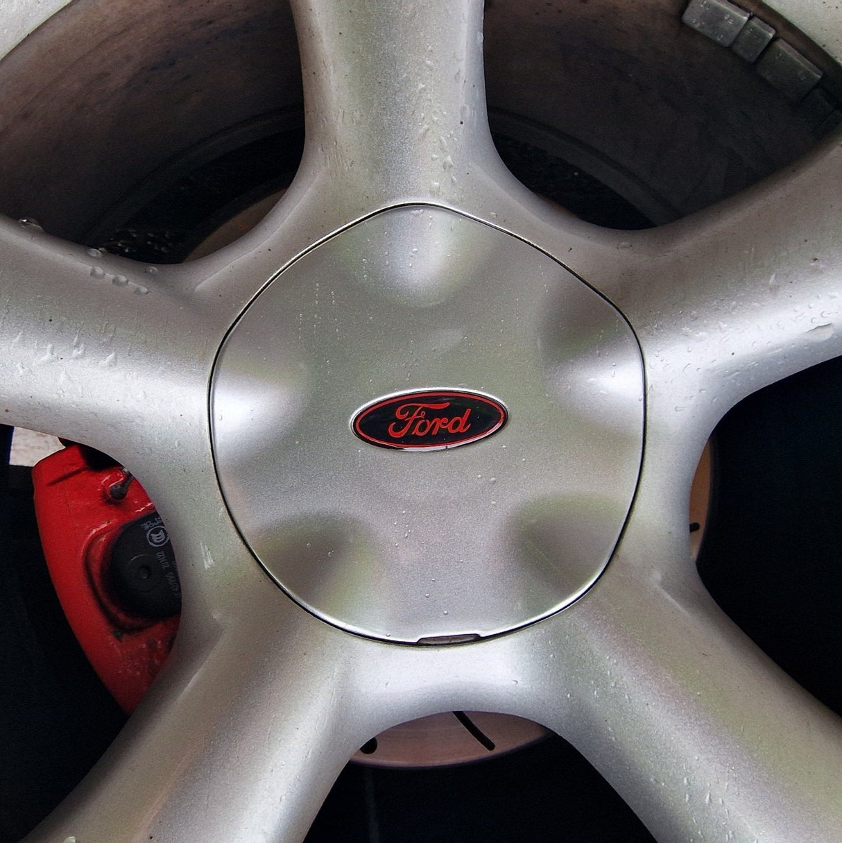 Oval Wheel Centre Cap Gels (Set of 4) - Ford