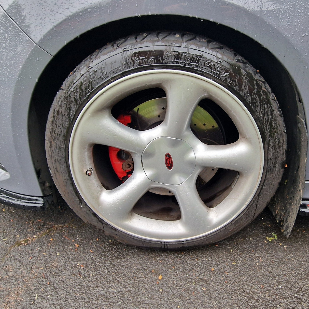 Oval Wheel Centre Cap Gels (Set of 4) - Ford