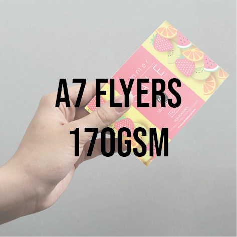 A7 Flyers - 170gsm