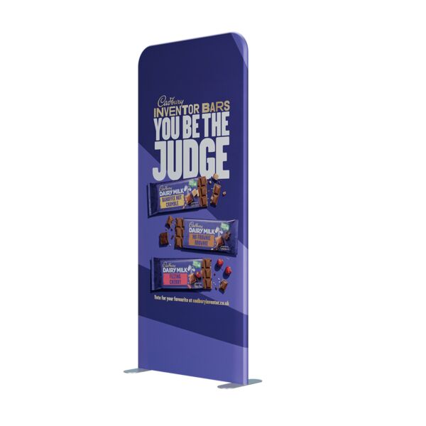 1m Soft Touch Straight Fabric Display