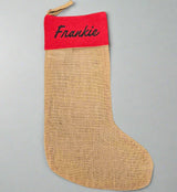 Personalised Christmas Stocking - RED