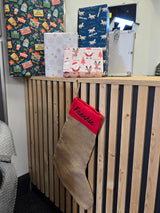 Personalised Christmas Stocking - RED