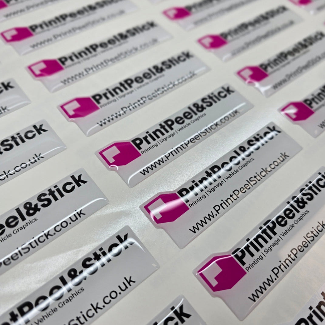 PrintPeel&Stick Gel Badge