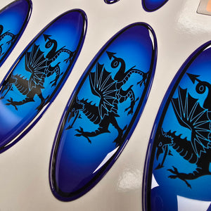 "Oval" Gel Badge Overlays - Mk2.5 Puma GEN E ONLY