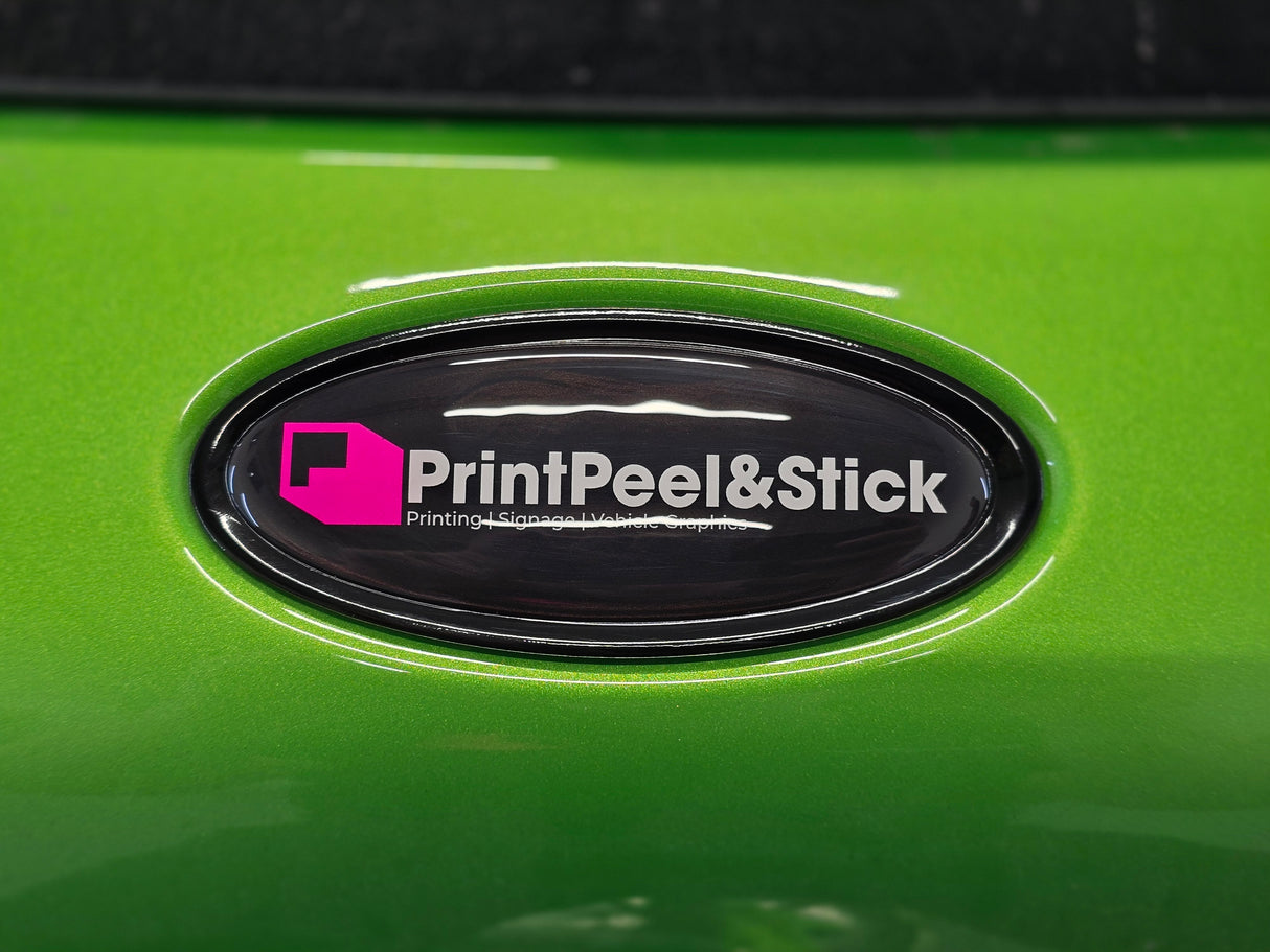 "Oval" Gel Badge Overlays - Mk2.5 Puma GEN E ONLY