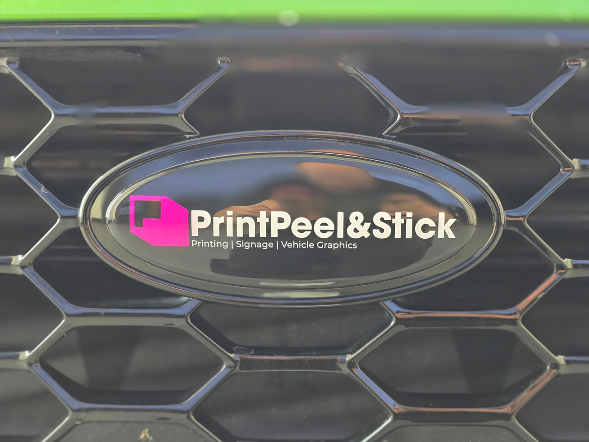 "Oval" Gel Badge Overlays - Mk2.5 Puma GEN E ONLY