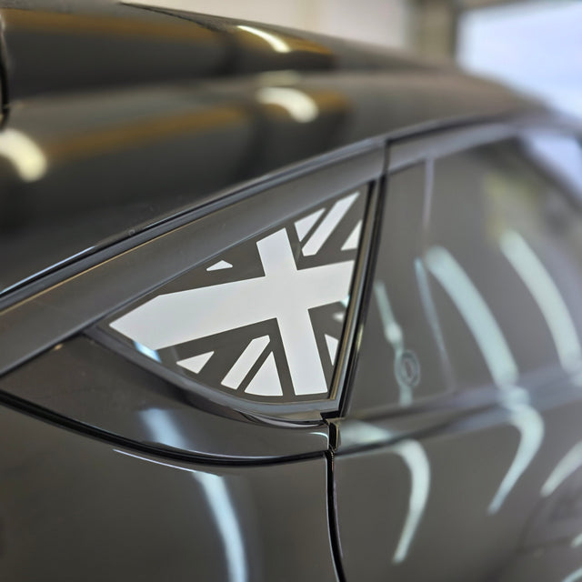 Mach E Rear Window Decals (Pair) - Window Flags