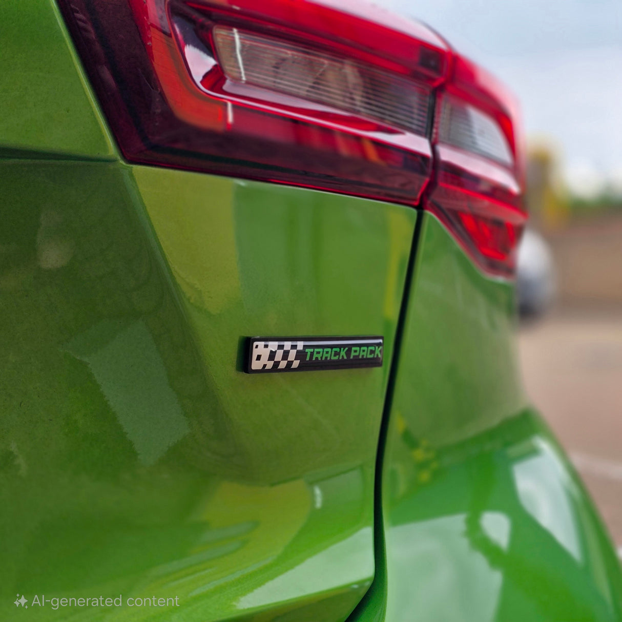 Mk4 Focus "Track Pack" Boot Lid Gel Badge