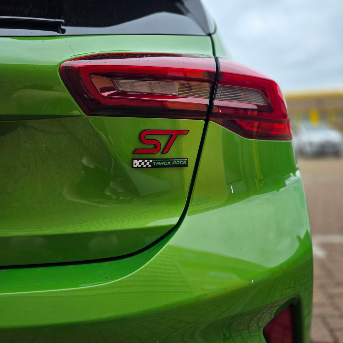 Mk4 Focus "Track Pack" Boot Lid Gel Badge