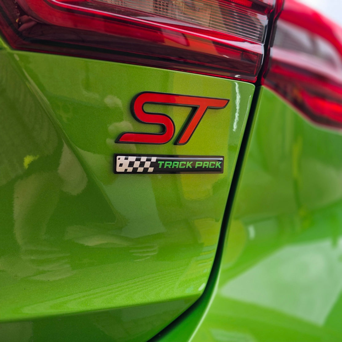 Mk4 Focus "Track Pack" Boot Lid Gel Badge